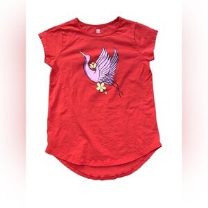 Tea Collection Size 12 Short Sleeve Graphic Tee